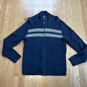 Vintage Ralph Lauren Jeans Ribbed Mock Neck Company Full Zip Jacket
Medium